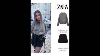 Fall / winter outfits. ZARA with codes.