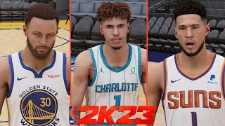 NBA 2K23 Next Gen- All Current NBA Players Face Scans! [PS5, Xbox Series]