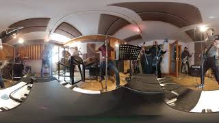 The Hu Mongolian metal band rehearses in Ulaan Baatar. 360 video.