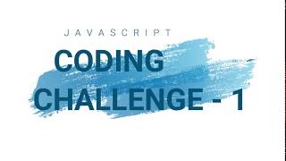 #01 - Coding Challenges - Javascript - Codewars | Javascript will rule
