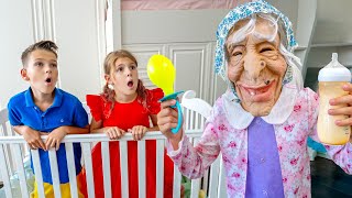 Five Kids Strange Nanny Song + more Children's Songs and Videos