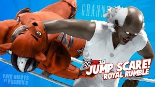 JUMP SCARE Royal Rumble in WWE 2k19! Granny, Bendy and Freddy Fazbear! K-City GAMING