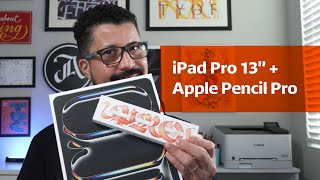 iPad Pro 2024 + Apple Pencil Pro! First Impressions for Calligraphy!