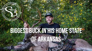 His Biggest Buck in Arkansas with a BOW