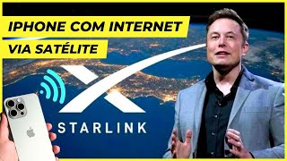 Iphone Terá Conexão de Internet Via Satélite: Apple e Starlink Formam Parceria!