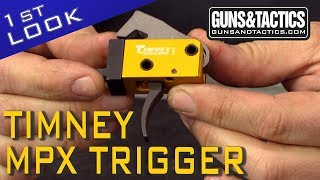 First Look at the new Timney Triggers MPX Trigger!