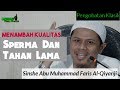 Menambah Kualitas Sperma dan Tahan Lama (Pengobatan Klasik) - Sinshe Abu Muhammad Faris Al Qiyanji