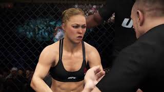 Ronda Rousey Lingerie Fighting Championships Debut Pt. 3