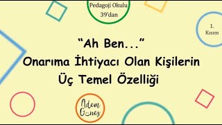 Onarıma İhtiyacı Olan Kişilerin Temel Özellikleri: Fizyolojik Kasılmalar ve Tükenmişlik