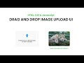 Drag & Drop Image Upload with Preview using HTML, CSS & JavaScript