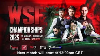 2025 WSF Junior Championship - Shaun Liu VS Edward Jones - TO 5