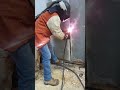 gasless fcaw vertical #shorts #welding