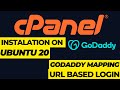 Cpanel installation on ubuntu 20 server and login to the cpanel using the domain url and website set