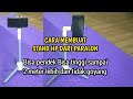 HOW TO MAKE A HP STAND FROM PARALON