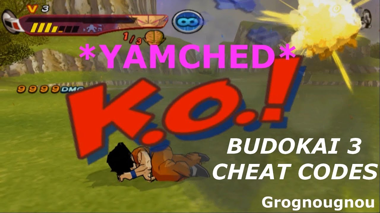 Dragon Ball Z Budokai 3 Cheat Codes : Maximum Lifebars - YouTube