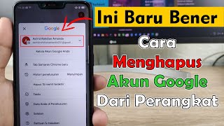 Cara Hapus Akun Google Dari Perangkat