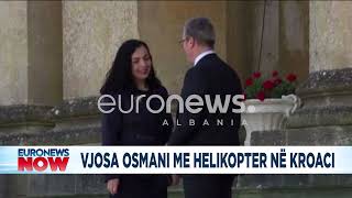 Vjosa Osmani me helikopter lufte në Kroaci, ç’po ndodh me Prsidenten pas incidentin