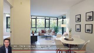 301 - 750 W 12th Ave, Vancouver, BC