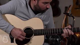 Santa Cruz OM, East Indian Rosewood \u0026 Adirondack Spruce demo