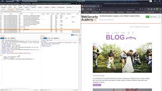 Authentication bypass via OAuth implicit flow (Video solution, Audio)