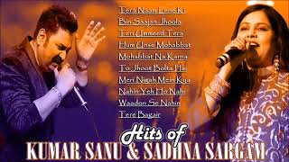 HITS OF KUMAR SANU  SADHNA SARGAM  Superhit Hindi Romantic Song  2021