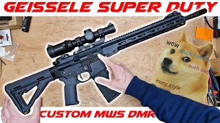 My Custom Geissele Super Duty MWS DMR GBBR - Tokyo Marui MTR 16