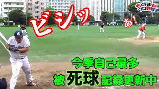 非接触乱闘　畠マネ クマ洋編【錦糸公園ものまねプロ野球】20220618草島JAPAN戦