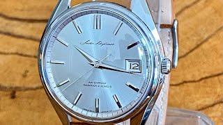 CLEAN Vintage April 1967 Seiko Skyliner Calendar 6222-8000 Original Dial, Fully Serviced, Sharp Case