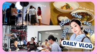 Daily Vlog | Life Update: Cuộc sống mình dạo này: văn phòng mới, điều trị da,... | Châu Giang nè!