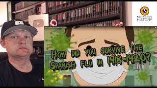 A History Teacher Reacts | "How to Survive the Spanish Flu (1918-20)" by Simple History