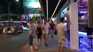 Night Walk At Pattaya Walking Street With Flying Abhay