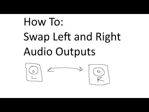 How can I fix my earphones because the left audio plays at the right side and vice versa?