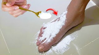 Put baking soda on my feet and you won't believe what happened