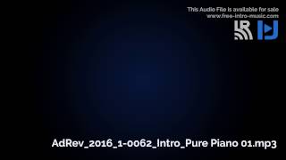 AdRev 2016 1 0062 Intro Pure Piano 01