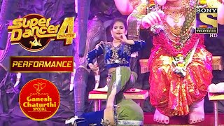 Esha का "Deva Shree Ganesha" पर एक Devotional Performance | Super Dancer 4 | सुपर डांसर 4