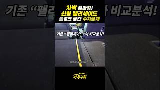 차박 끝판왕 SUV! 신형 팰리세이드 트렁크 공간 수치 공개! #shorts #palisade #suv