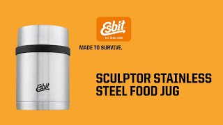 Esbit Sculptor Stainless Steel Food Jug