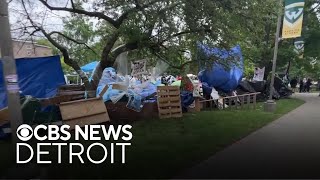 Demonstrators refuse to leave Wayne State encampment, man killed in shootout and more top stories