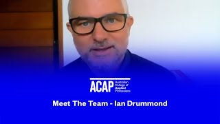 Meet the ACAP Team - Ian Drummond, National Library Manager