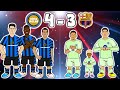 INTER REACH THE FINAL🏆Inter Milan 4-3 FC Barcelona (Champions League Goals Highlights)