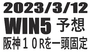 【競馬】２０２３年３月１２日のＷＩＮ５予想