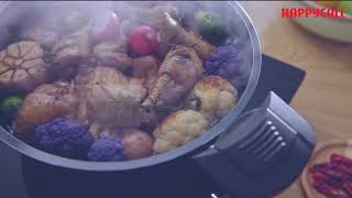 Happycall Vacuum Pot Glassview Cooking   Coq Au Vin