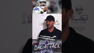 Tony Romo on Dak Prescott.. 👀 #Cowboys #thedakattack