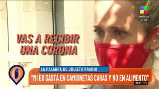 Continúa la guerra legal entre Julieta Prandi y su exmarido