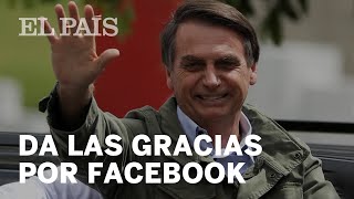 ELECCIONES BRASIL: Bolsonaro agradece a los votantes la victoria en Facebook | Internacional