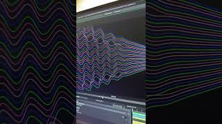 Cavalry - Line to wave #cavalryapp #motiondesign