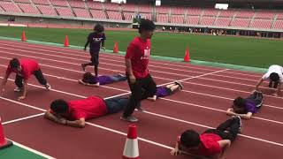 NSG大運動会2018  100人ジャンプレース