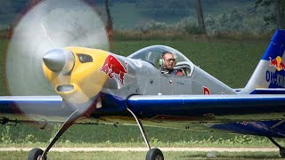 Swim Team, Breitling Wingwalkers, Flying Bulls, Yak 52, Dittingen 2013 (Switzerland)