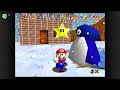 unbelievable unexpected ending li l penguin lost in cool cool mountain super mario 64 n64