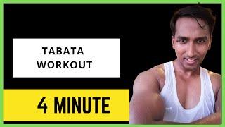 4 Minute Advanced Tabata workout